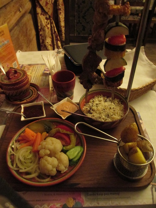 Met heerlijk eten